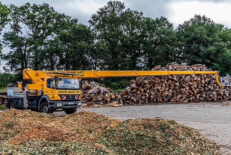 LKW Hubarbeitsbühne, Hubsteiger
